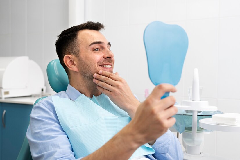 close-up-happy-client-dental-clinic_23-2149206232